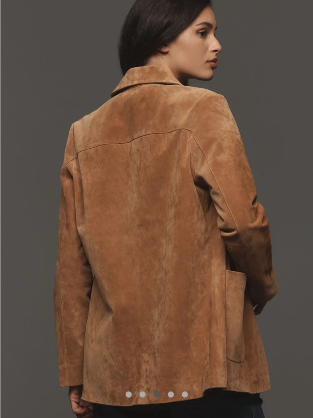 Anthropologie Rumored Suede Jacket - Picture 2 of 7